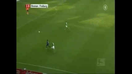 Werder Bremen - Freiburg 2:1 16 10 2010 