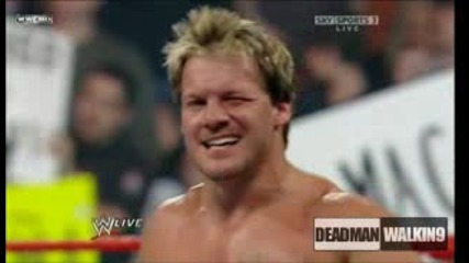 Chris Jericho побеждава Jerry The King Lawyer с Walls Of Jericho! - Raw! 30.3.2009