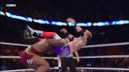 Zack Ryder vs. Big E Langston Wwe Superstars 13.09.2013г.