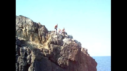 Rock jumping Sozopol