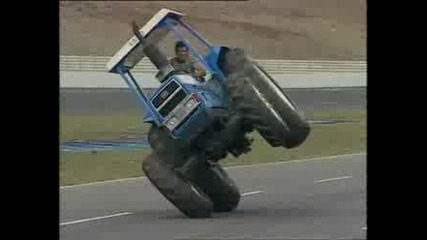Stunt Traktor Draving