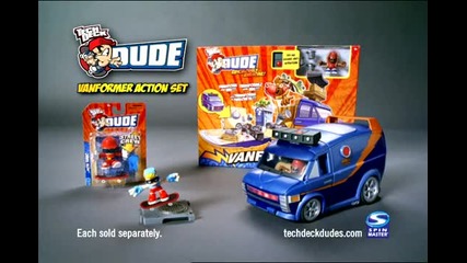 Tech Deck Dudes Vanformer