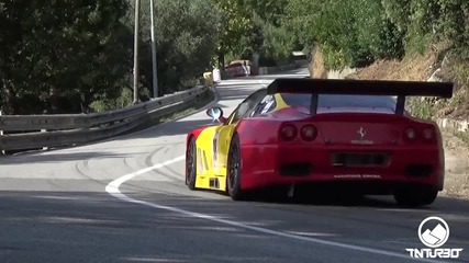 Уникален звук!! V12 Ferrari 550 Gt __ Piero Nappi __ Reventino 2015