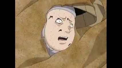 Gaara vs Shigure
