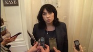 Петкова: Аз не чух аргументи за оставки в кабинета