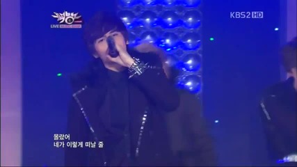 Double A - Because I'm Crazy @ Music Bank (06.01.2012)