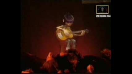Gorillaz in 3d live