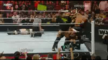 Wwe Raw 2011/02/14 Randy Orton vs Sheamus (nexus attack Randy Orton)