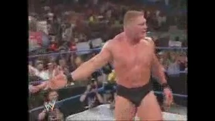 Brock Lesner & kurt Angle (прегръдка и Целувка)