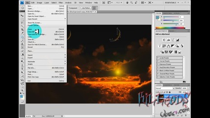 Как да Направите Залез на Слънце с Photoshop + Втора Луна