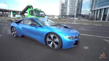 Салто над Bmw i8