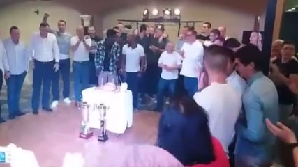 Шампионско парти за Лукойл Академик