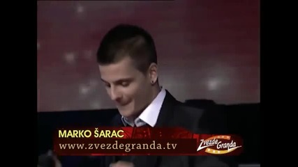 Marko Šarac - Emisija 1 (Zvezde Granda 2011_2012 - Emisija 1 - 24.09.2011)