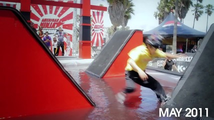 Лудия китаец в Ninja Warrior