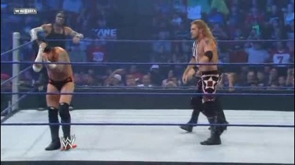Smackdown 2009/07/03 Edge & Chris Jericho vs Cm Punk & Jeff Hardy *първа част*