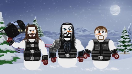 WWE Superstars come to life as animated holiday characters