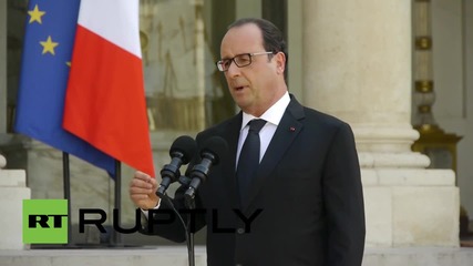 France: Hollande calls for nation to 'unite' to 'fight against terrorism'
