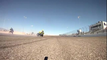 Motorcycle vs. Car Drift Battle (360p) 