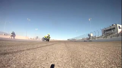 Motorcycle vs. Car Drift Battle (360p)