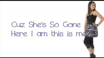 She's So Gone Lyrics-naomi Scott
