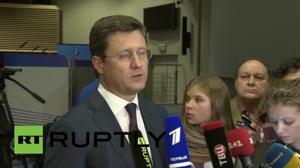 Belgium: Novak & Miller hold presser after Russia agrees to supply Ukraine with winter gas
