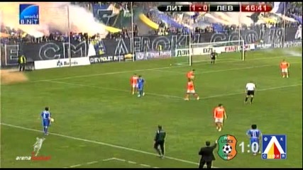 Литекс - Левски 1-0 29 март 2012 година