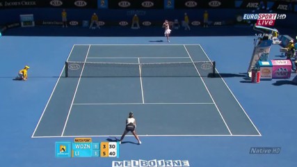 Li Na v Caroline Wozniacki Australian Open 2011 Sf