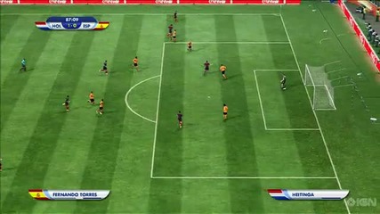 World Cup 2010 Finals - Netherlands vs Spain 