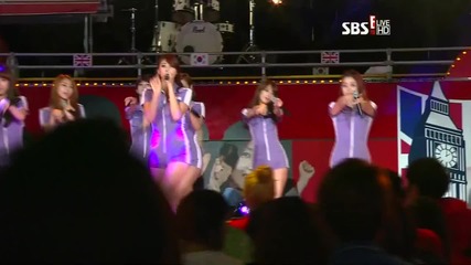 Nine Muses - Ticket ( 29-07-2012 S B S E All Rock Korea )