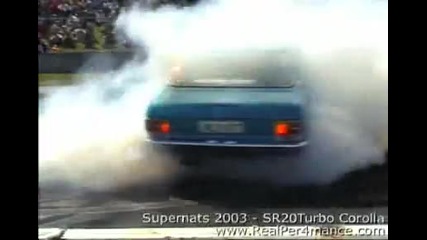 Toyota Corolla - Burnout