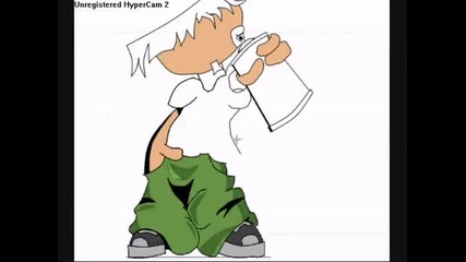 Drawing Graffiti Character On Ms Paint 