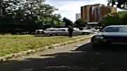 Жилищен блок горя в "Студентски град"