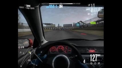 Need For Speed Shift Car Battle Mitcubishe Evo 9 vs Subaru impreza