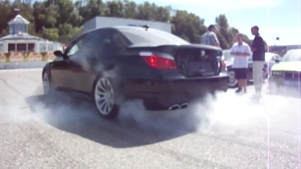 Рев и много пушек...bmw M5