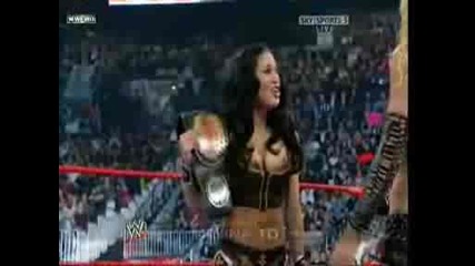 Melina Is Drafted To Smackdown [13.04.09]