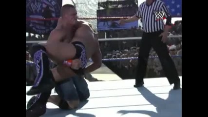 Tribute to the Troops John Cena vs. Chris Jericho 