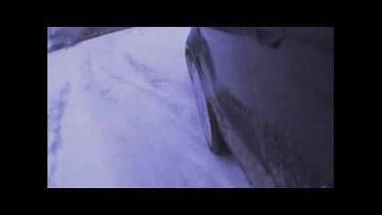 Audi Rs4 Snow Drifting & Crashes