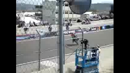 Christian Pfeiffer and Aaron Colton Stunt Show Moto Gp 08