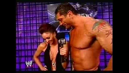 Wwe Maria Kanellis Interview Batista.