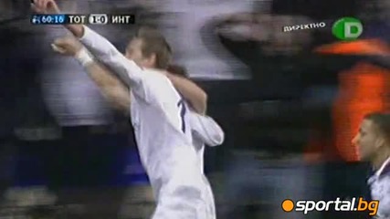 02.11.2010 Тотнъм - Интер 3 : 1 Мач от Групите на Шампионска Лига 