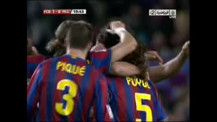 Още един добър на мач на Барса - Barcelona 4 - 2 Mallorca Гол на Pedro 