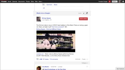 Google Update See What Posts are Hot on