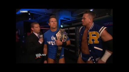 John Morrison and The Miz and Alex Riley
