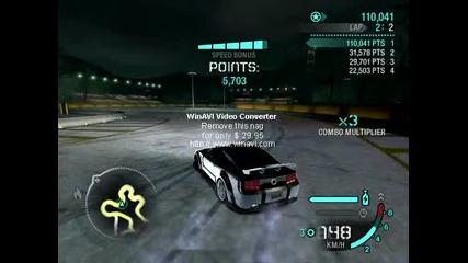 Carbon - drift with my Mustang