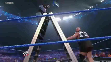 smackdown big show rips off cm punks mask 