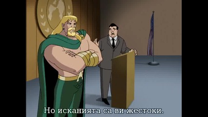 Justice League - 1x06 - The Enemy Below (part 1) Със субтитри
