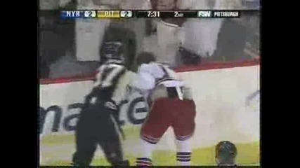 2007 - 2008 Pittsburgh Penguins Fights (1 - 10)