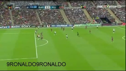 Barca - Man United 1:1 (голът на Рууни)