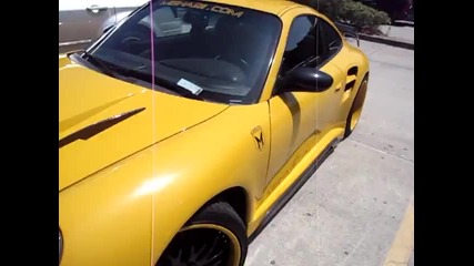 Жълто Misha Porsche 911 Turbo Gtm1 