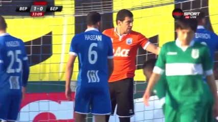 Верея - Берое 1:0 /първо полувреме/